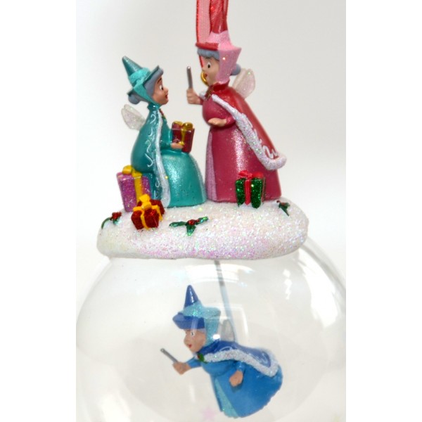 Three good fairies from Sleeping Beauty Christmas Bauble
